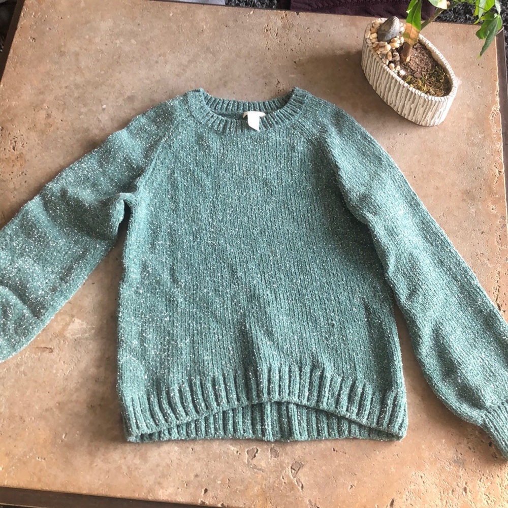 Shimmer ocean/greenish sweater